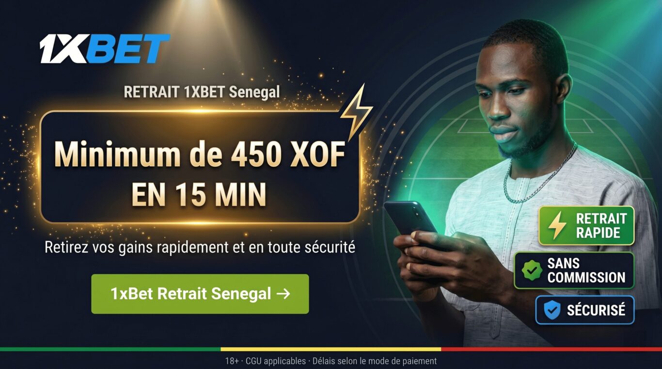 1xbet retrait